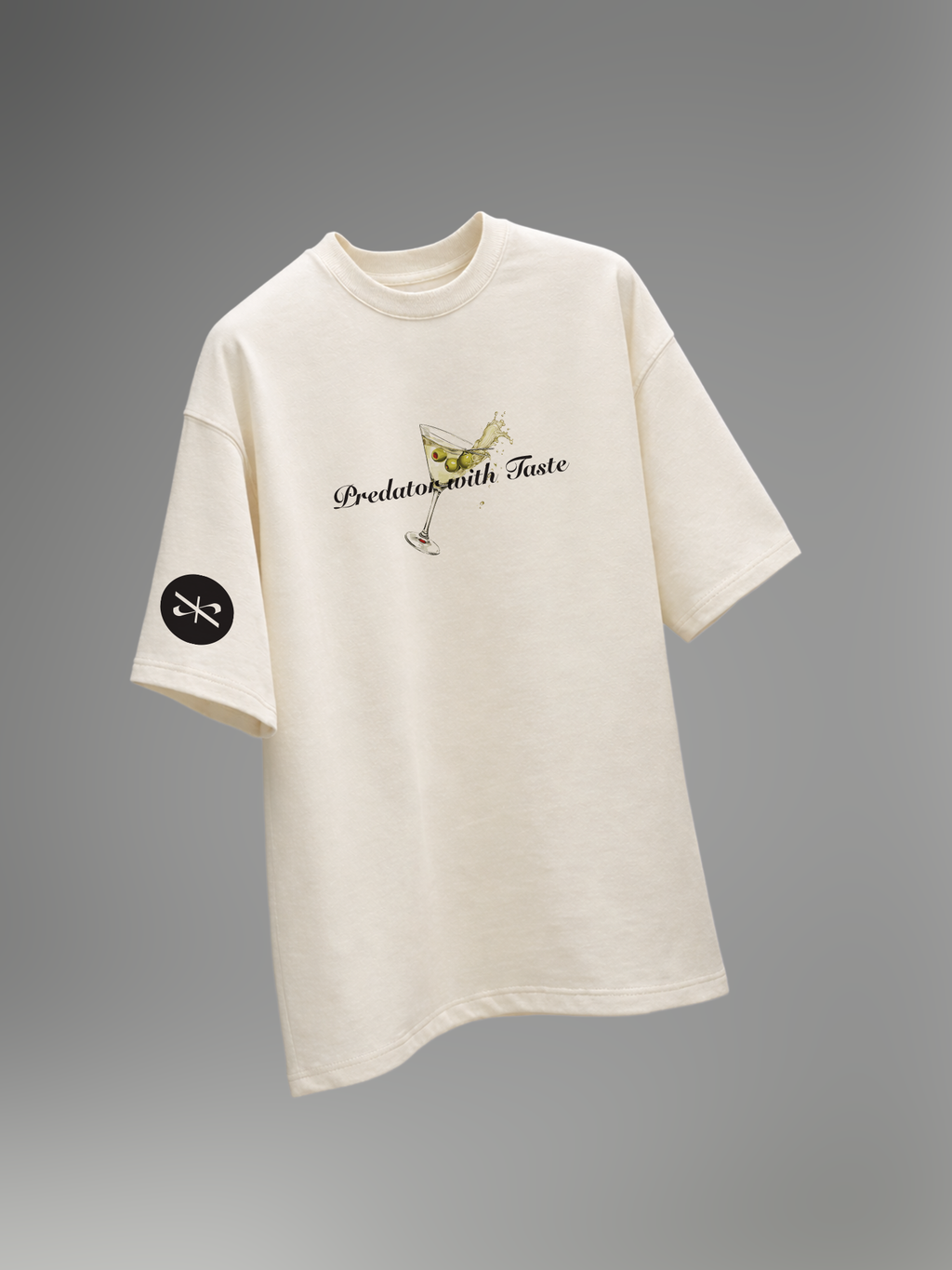 Predator's Pour Unisex Off-White Oversized T-Shirt