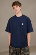 Playboy Core Navy Oversized T-shirt