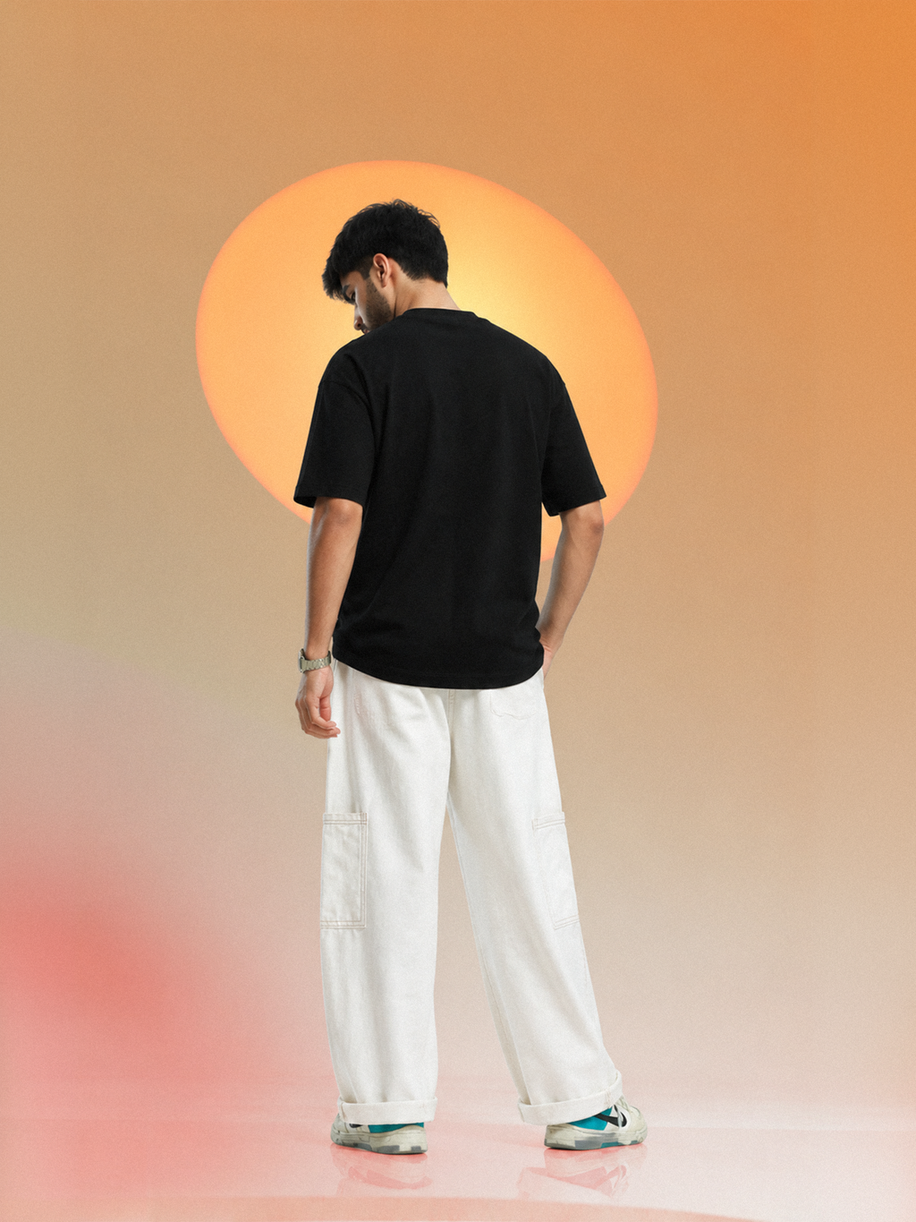 Classic Black Unisex Oversized T-Shirt
