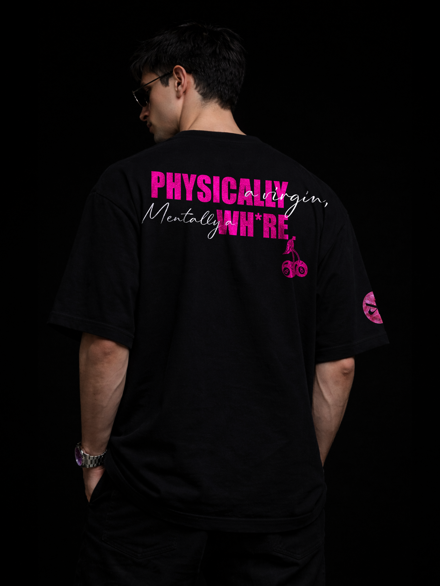The Deluxe Disorder Unisex Black Oversized T-Shirt
