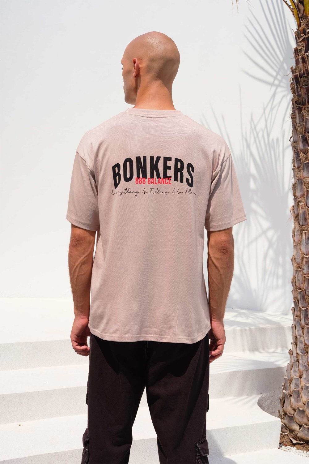 Sand Beige 100% Supima Cotton Oversized T-shirt