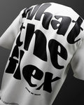 Bleed Flex White Heavyweight Oversized T-shirt