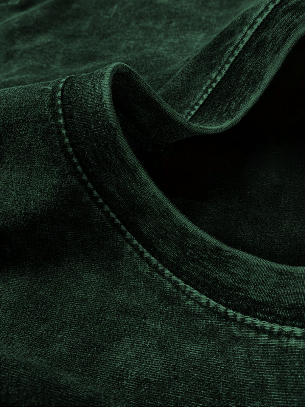 Dark Rose Unisex Green Oversized T-Shirt