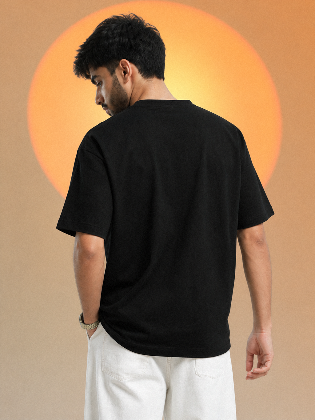 Classic Black Unisex Oversized T-Shirt