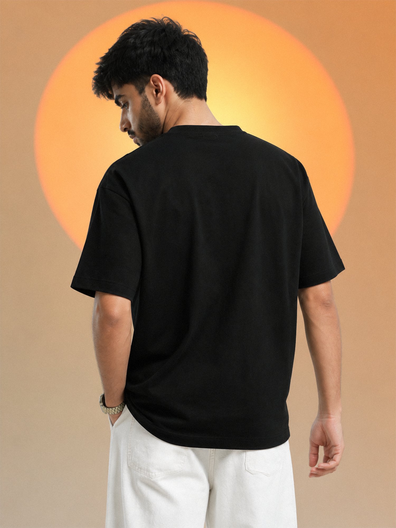 Classic Black Unisex Oversized T-Shirt
