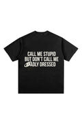 Drip Devotee Black Oversized T-shirt