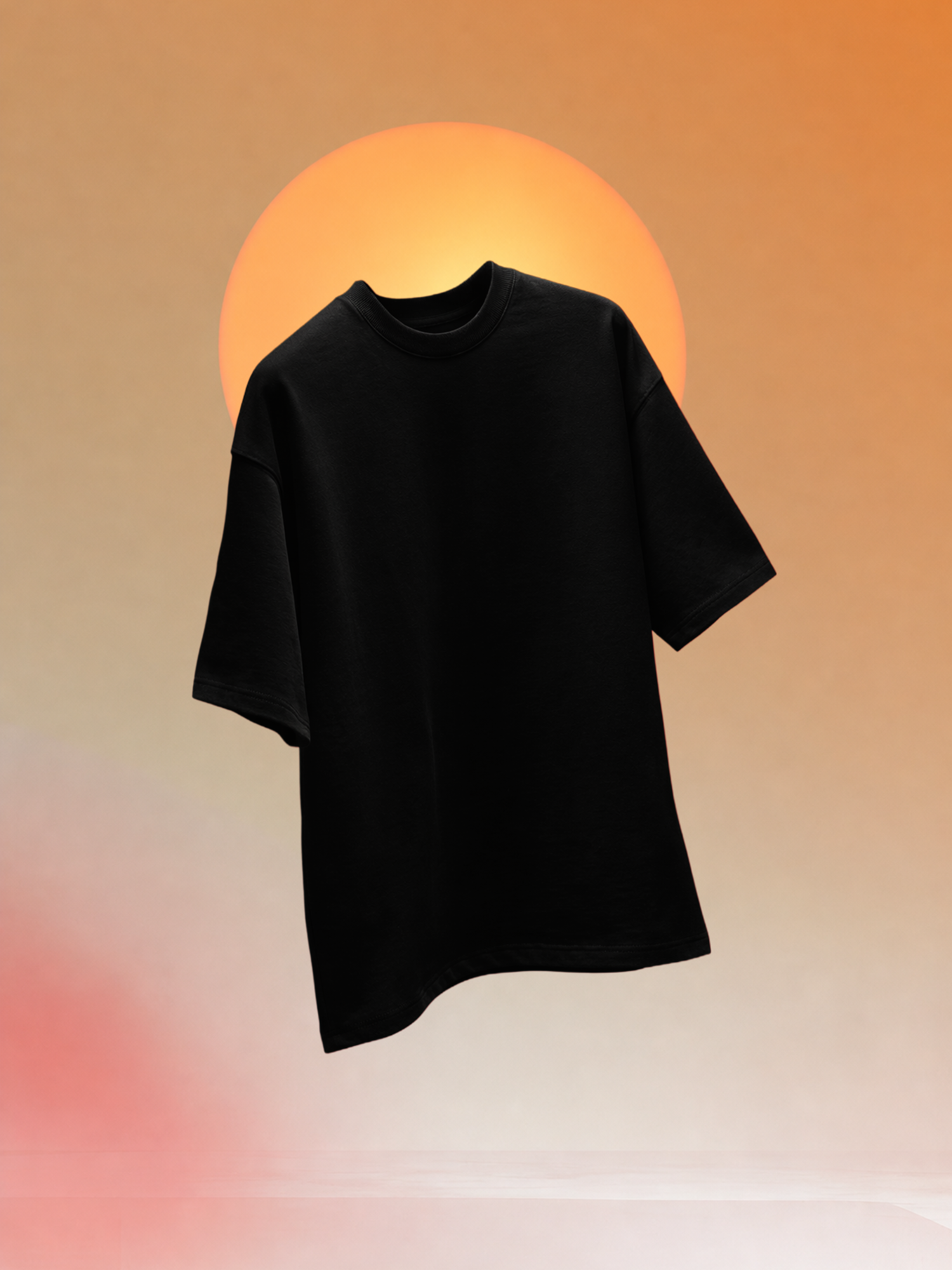 Classic Black Unisex Oversized T-Shirt