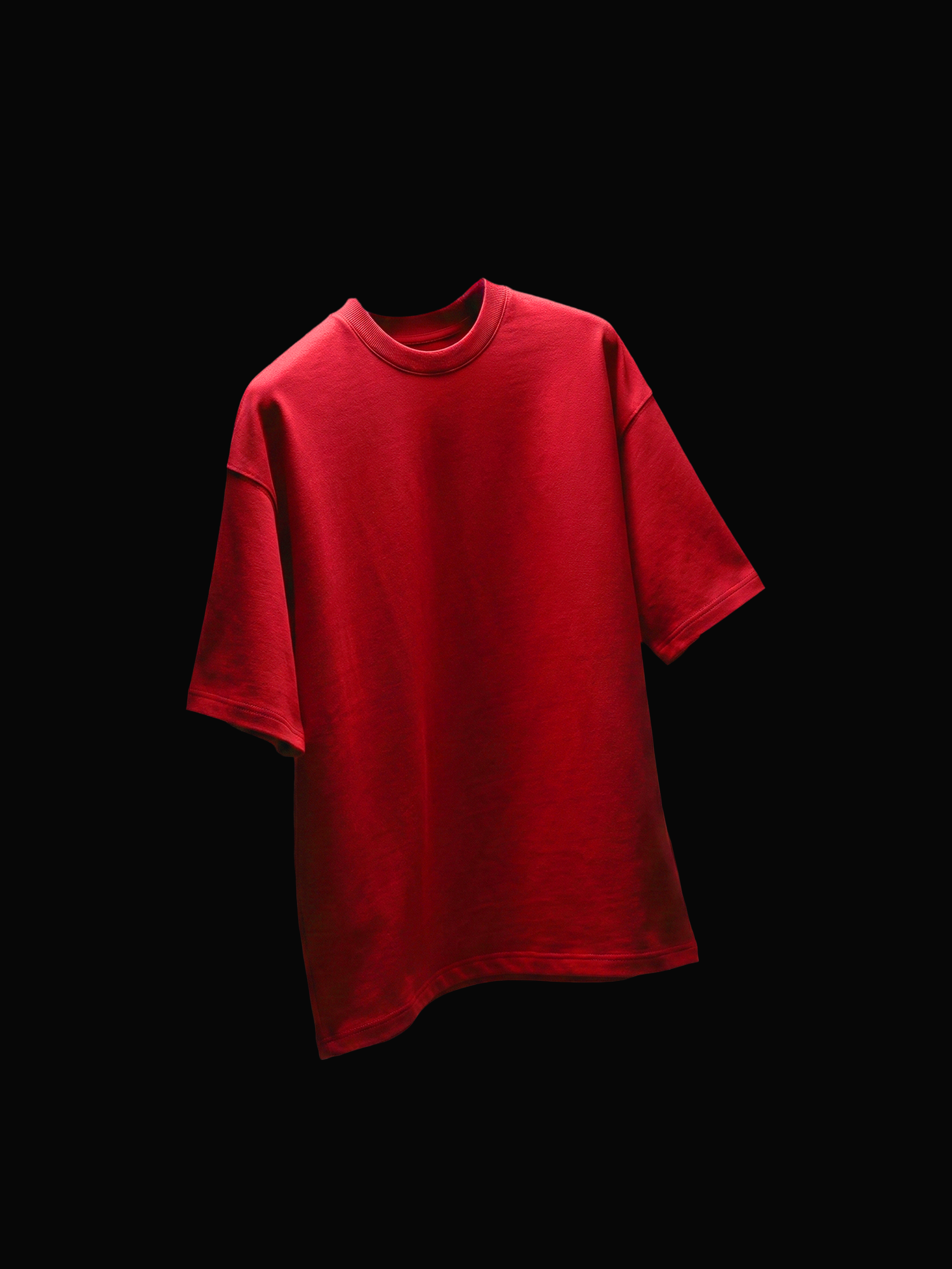 Classic Red Unisex Oversized T-Shirt