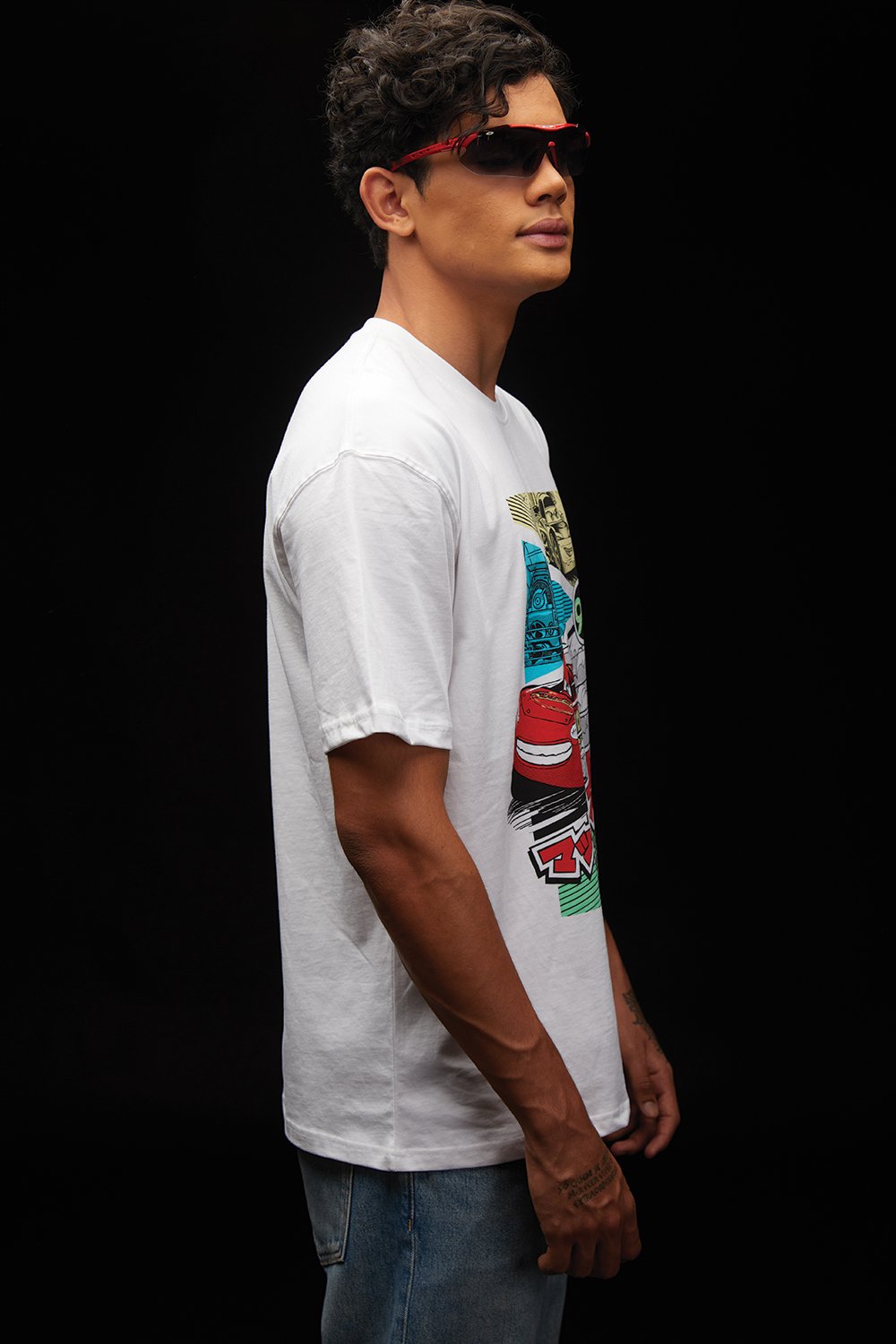 95 Lightning McQueen Oversized T-shirt