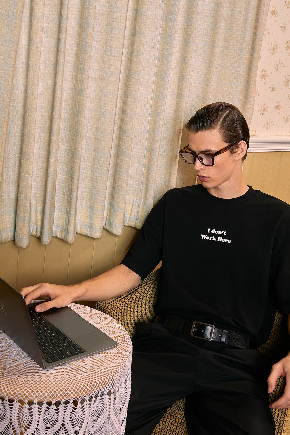 Anti Work Club Oversized T-shirt