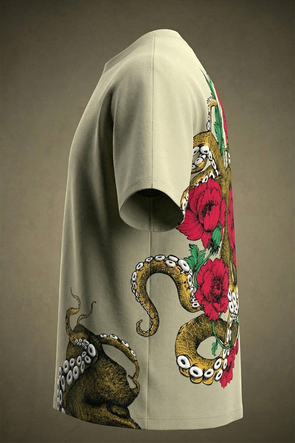 Octopus Swanwhite 3D Puff Print Exclusive T-shirt Supreme Edition