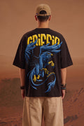 Griffin Black 3D Puff Print Exclusive T-shirt Supreme Edition