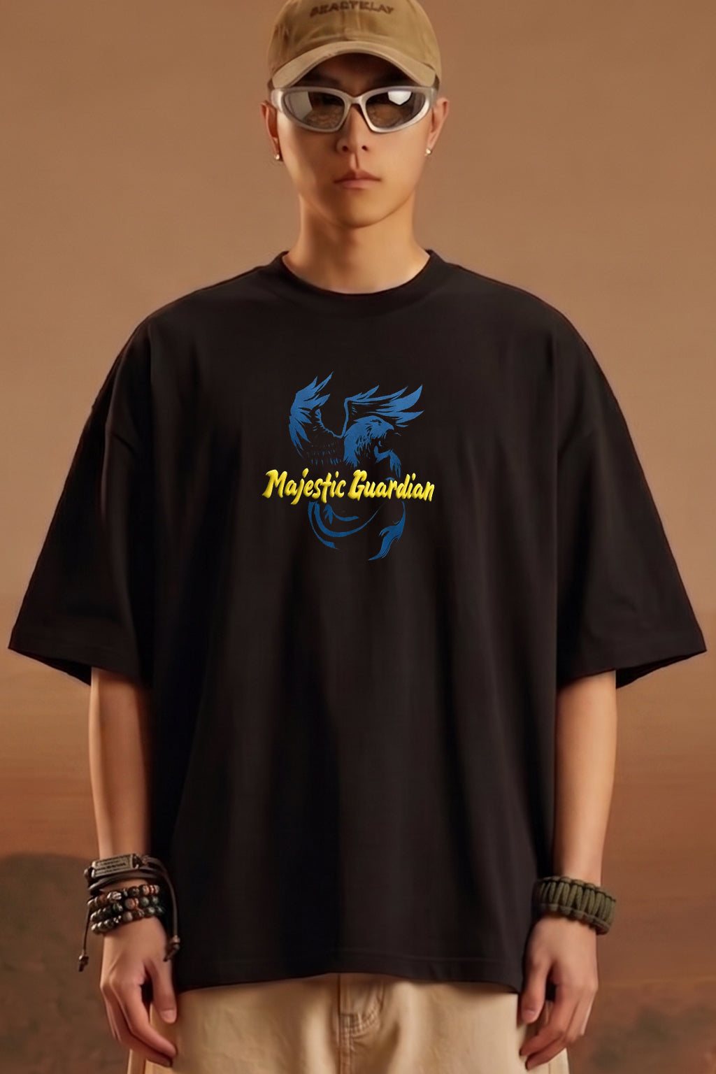Griffin Black 3D Puff Print Exclusive T-shirt Supreme Edition