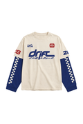 Blue Line Drift Long Sleeve T-shirt
