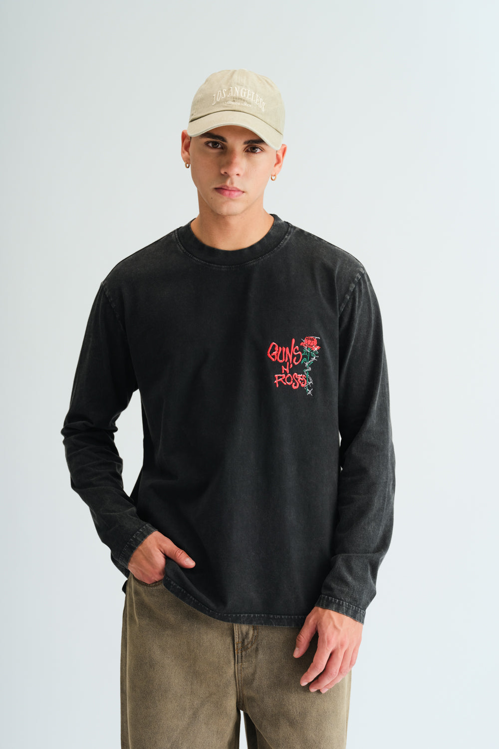 Black Guns N Roses Full Sleeves T-shirt