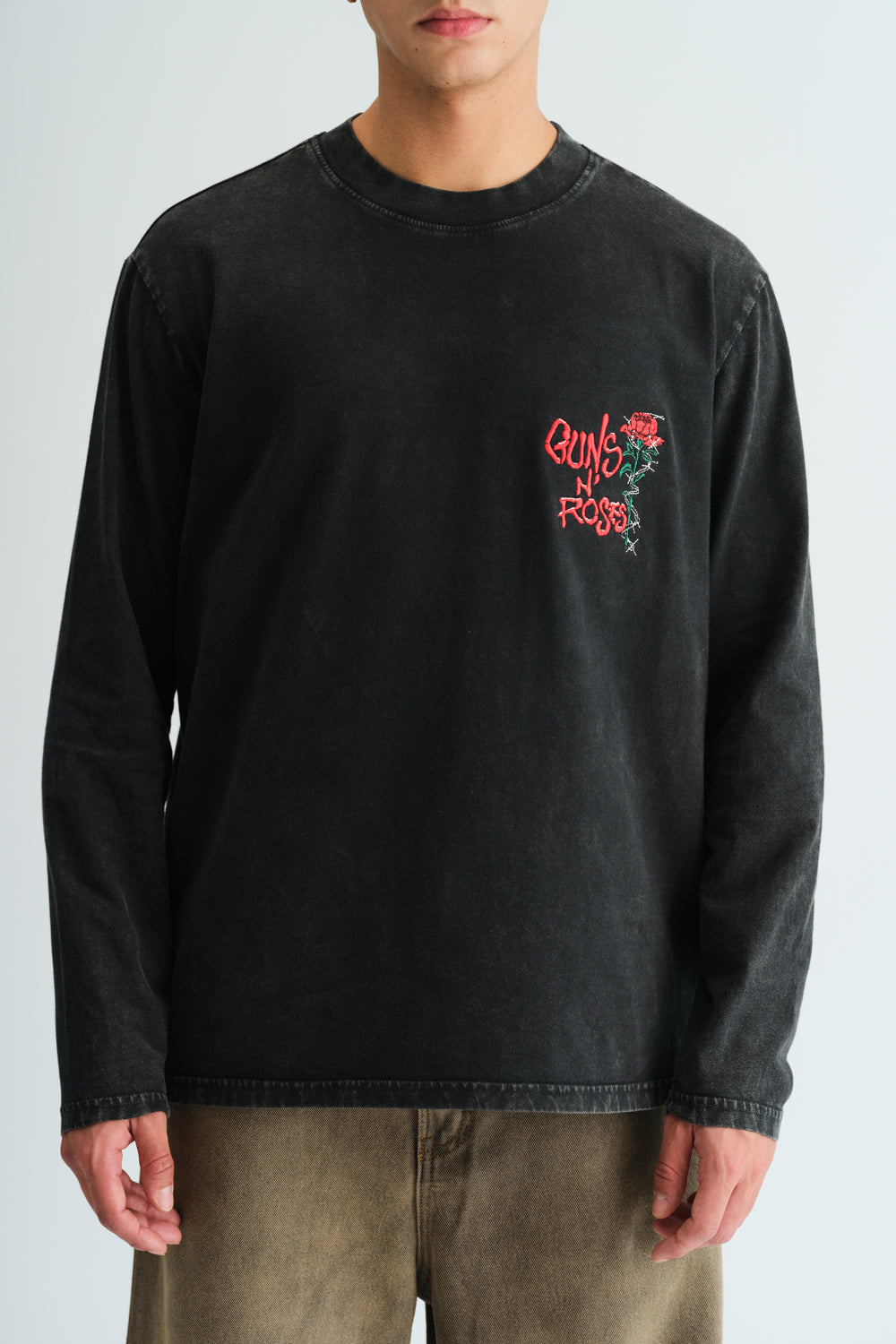 Black Guns N Roses Full Sleeves T-shirt