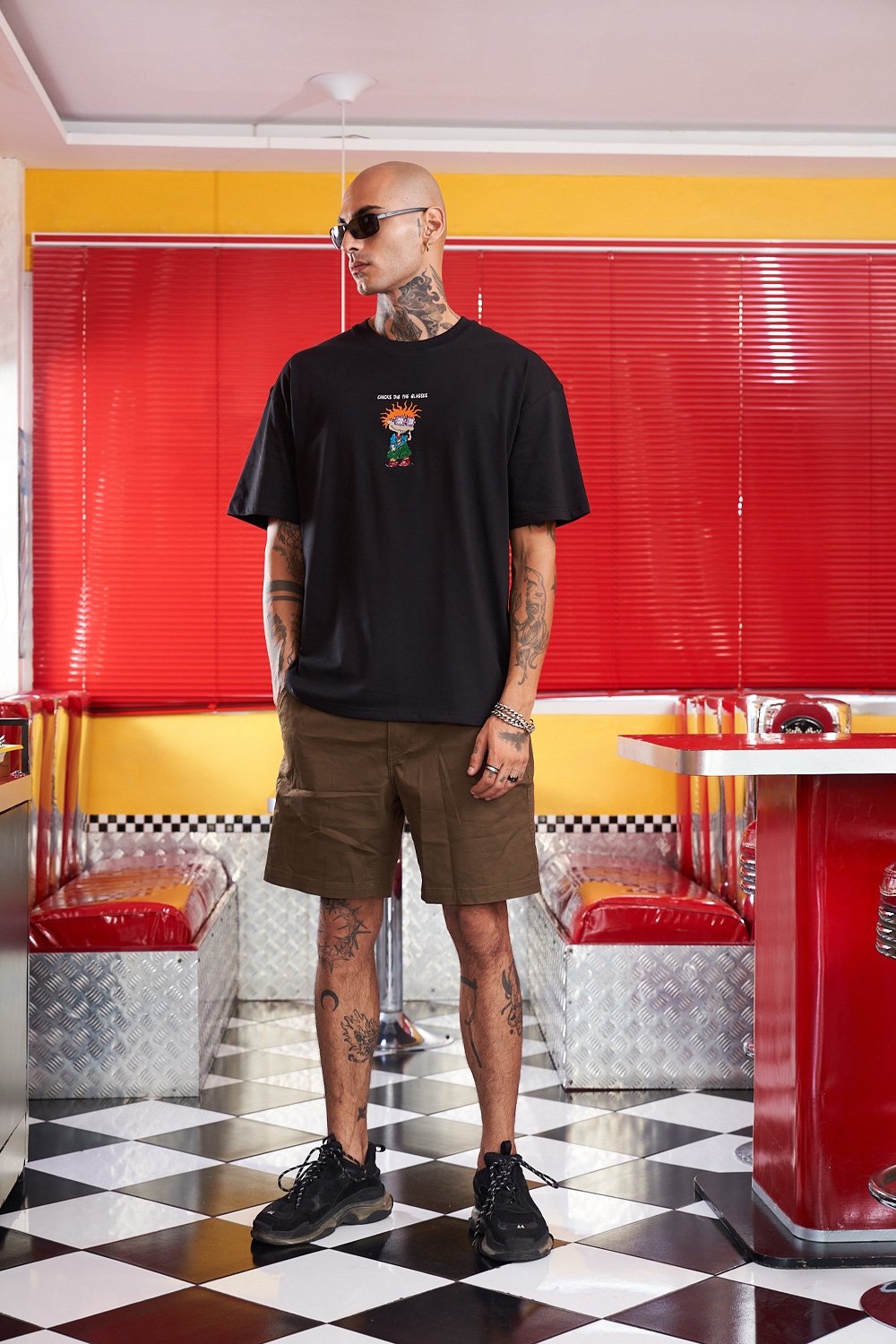 Chuckie Embroidery Oversized T-shirt