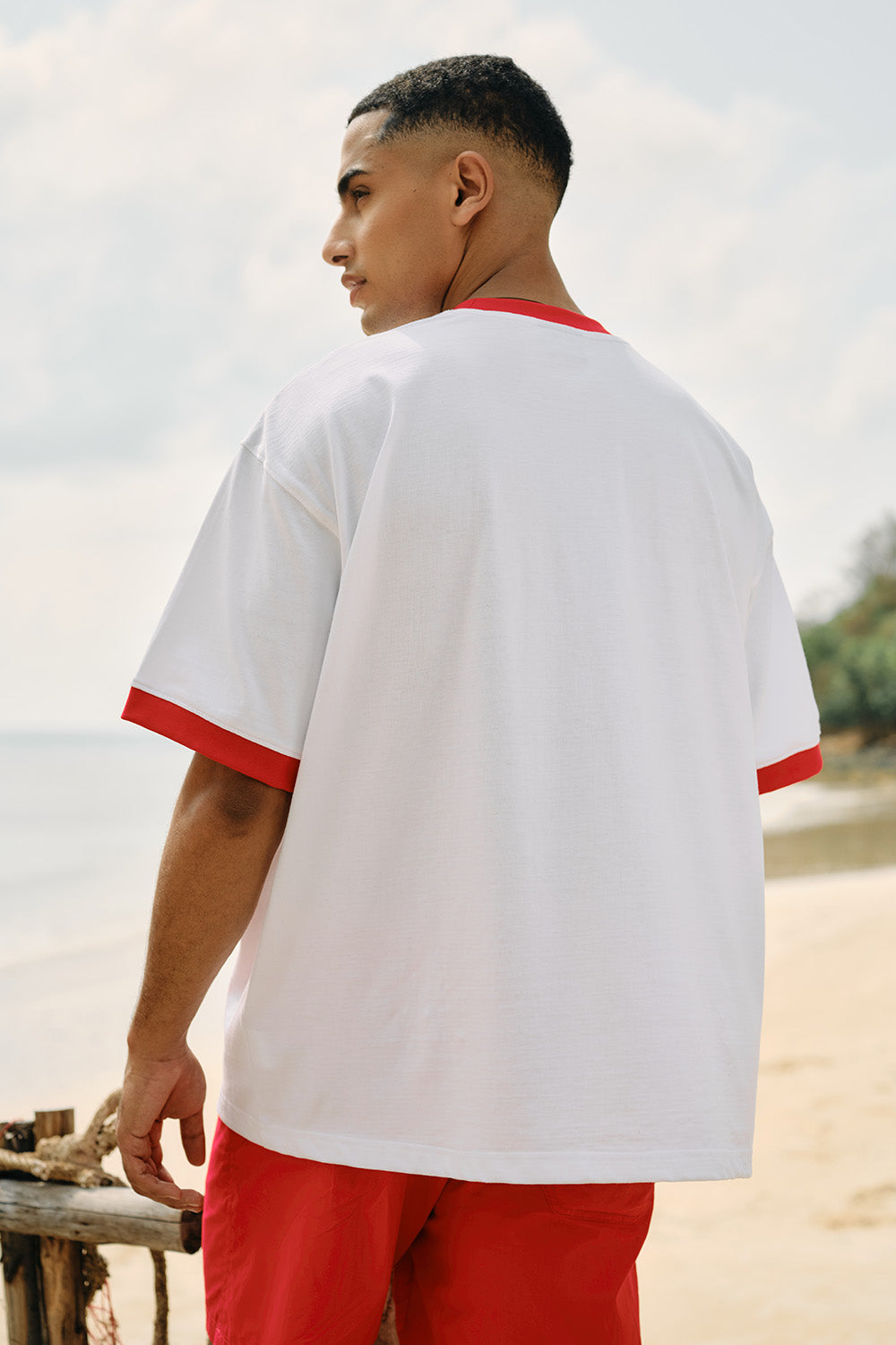 Costa Rica Postcard Oversized T-shirt