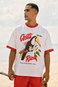 Costa Rica Postcard Oversized T-shirt