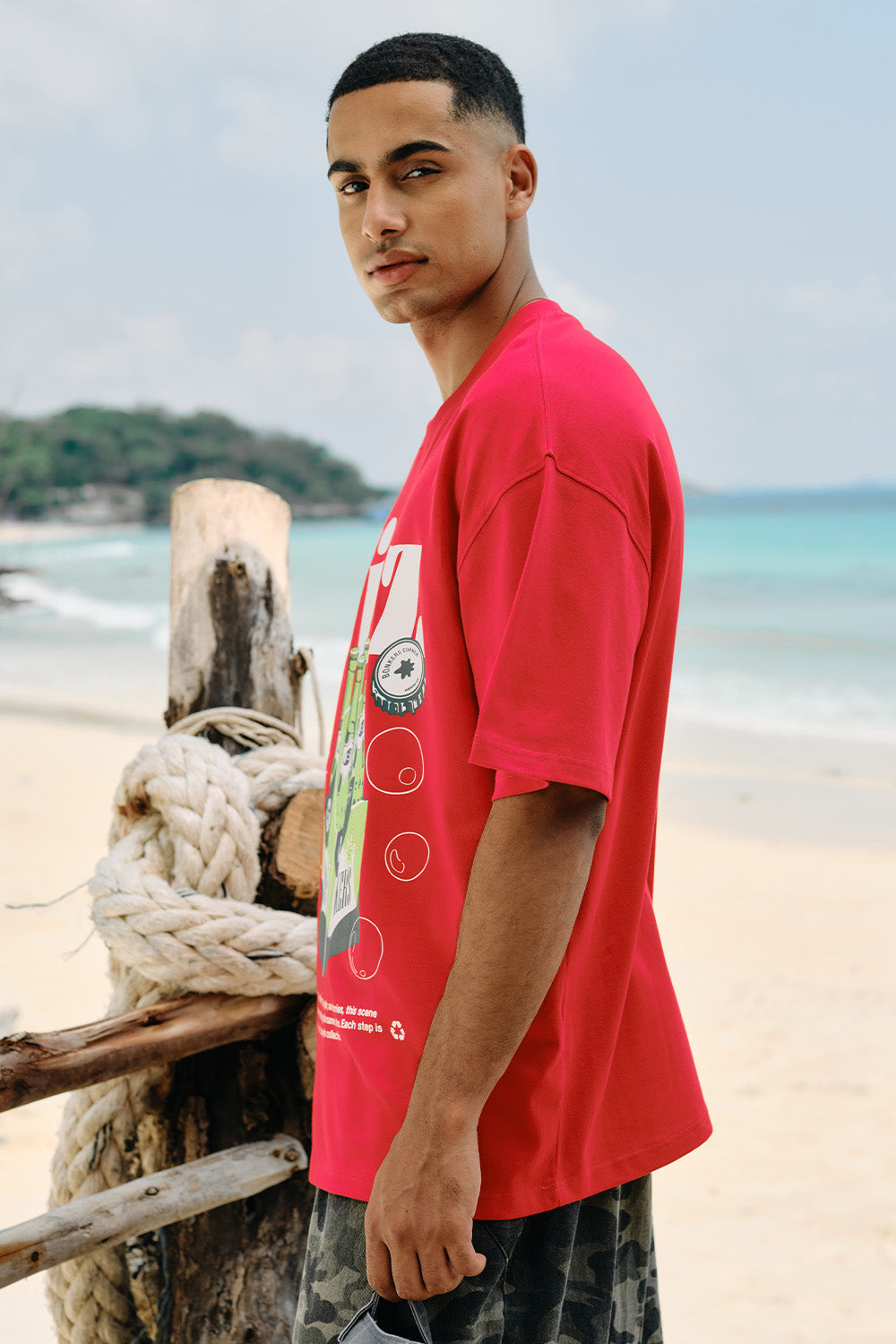 Fizzy Drop Oversized T-shirt