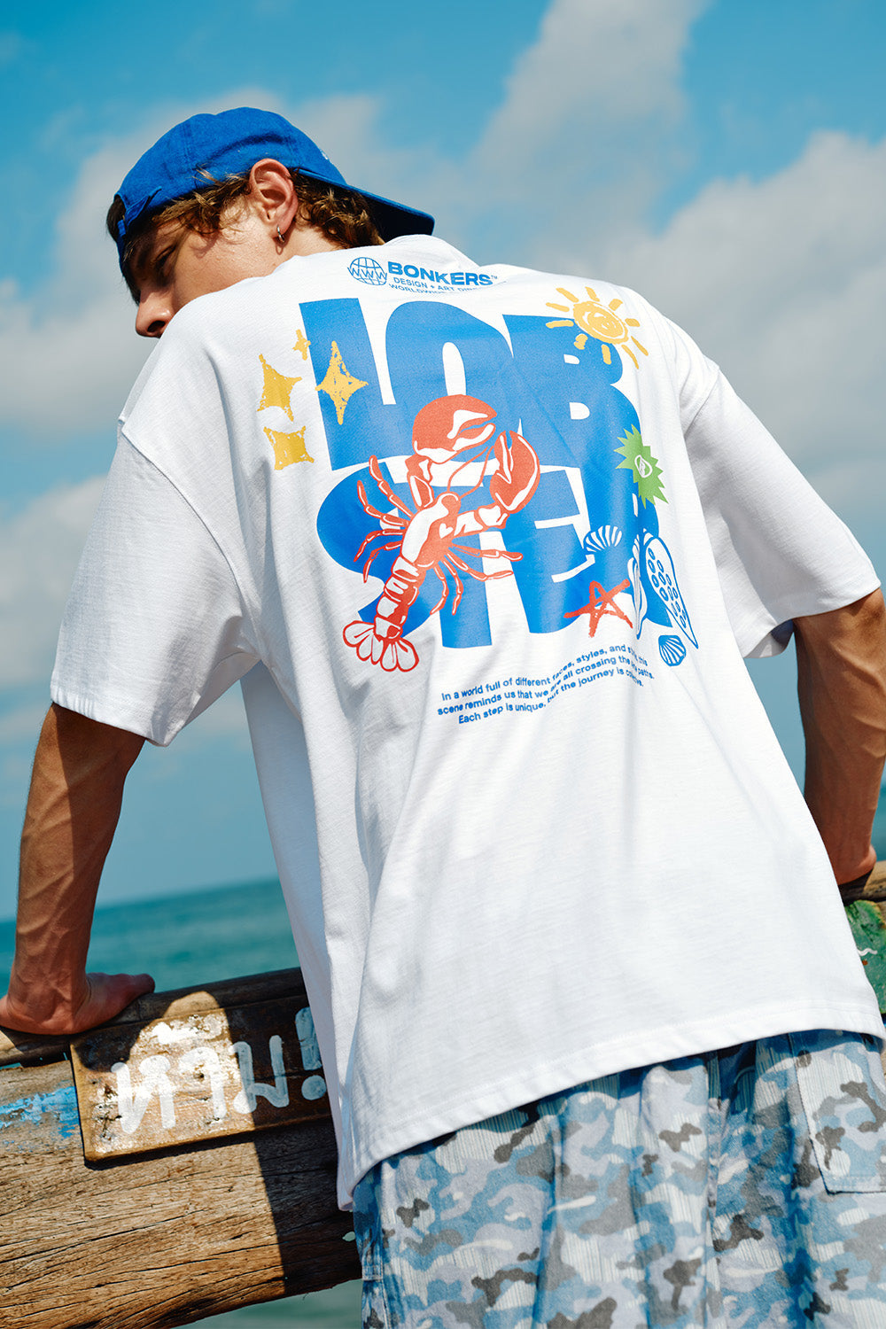 Lobster Club Oversized T-shirt