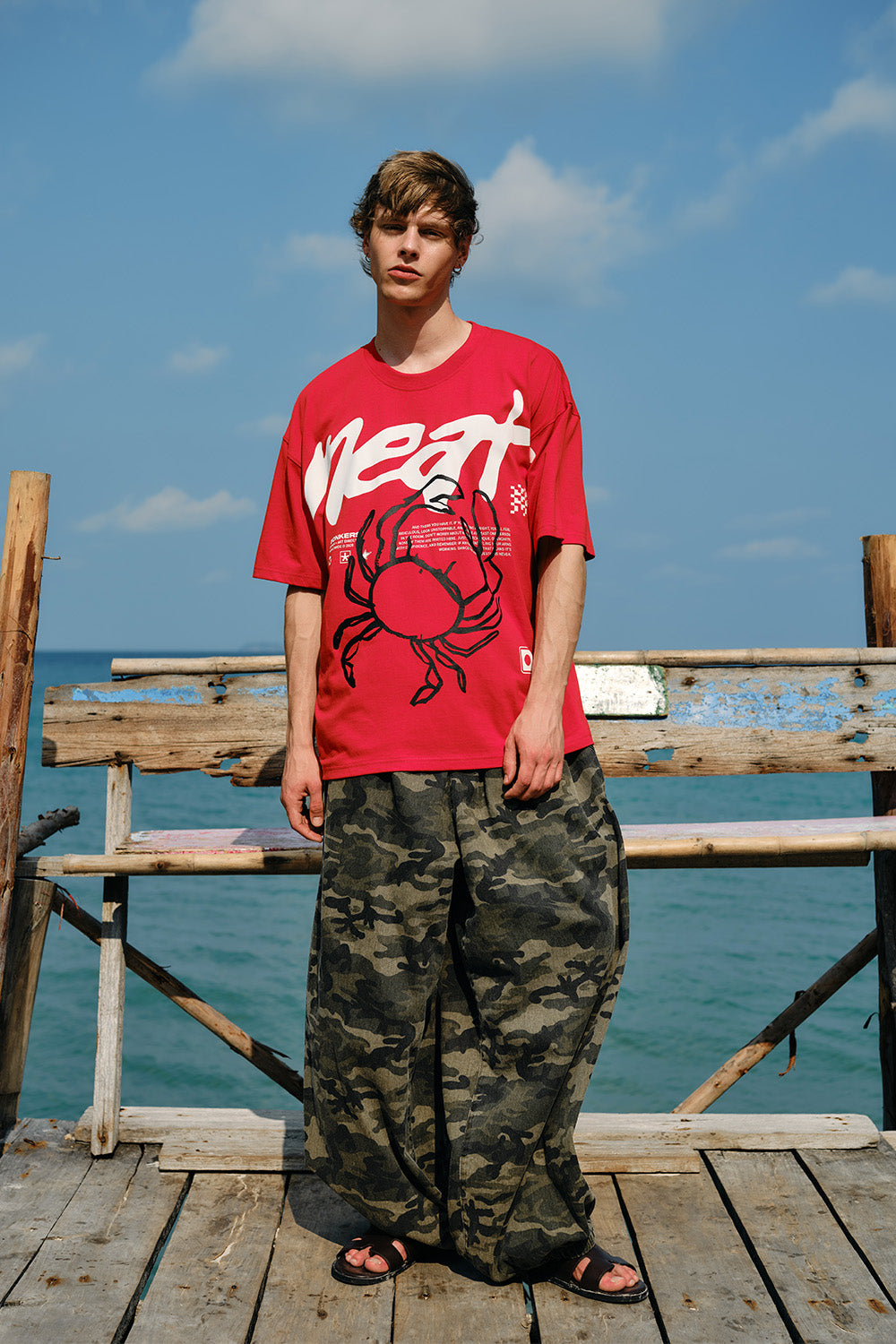 Snap Snap Oversized T-shirt