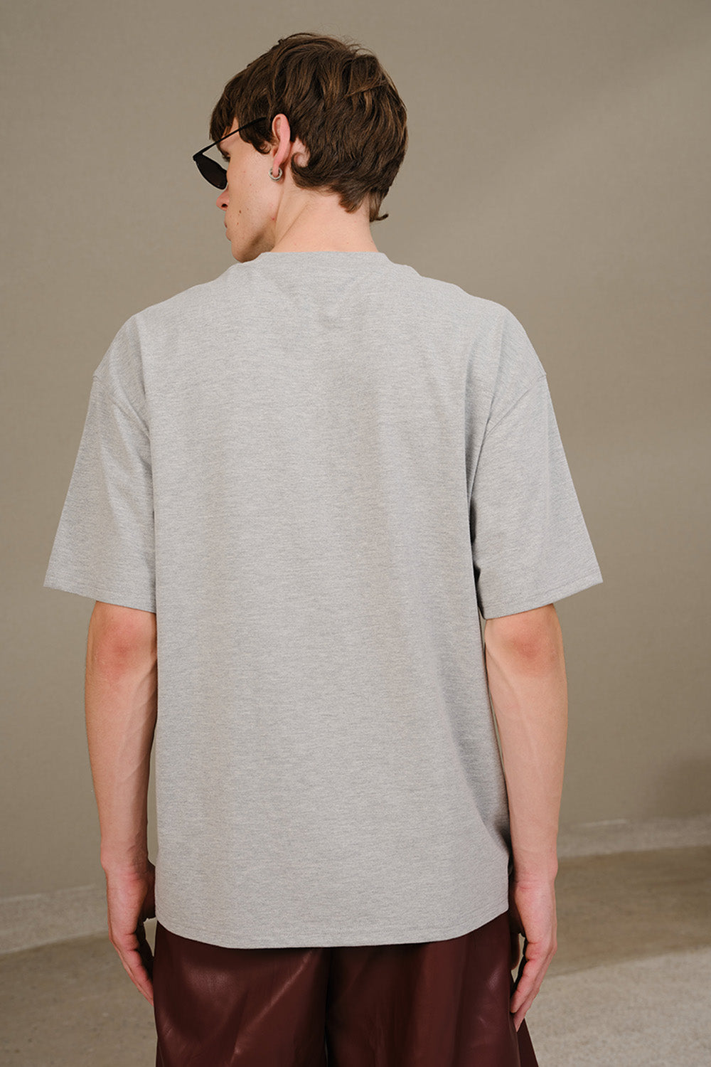 Playboy Core Grey Oversized T-shirt