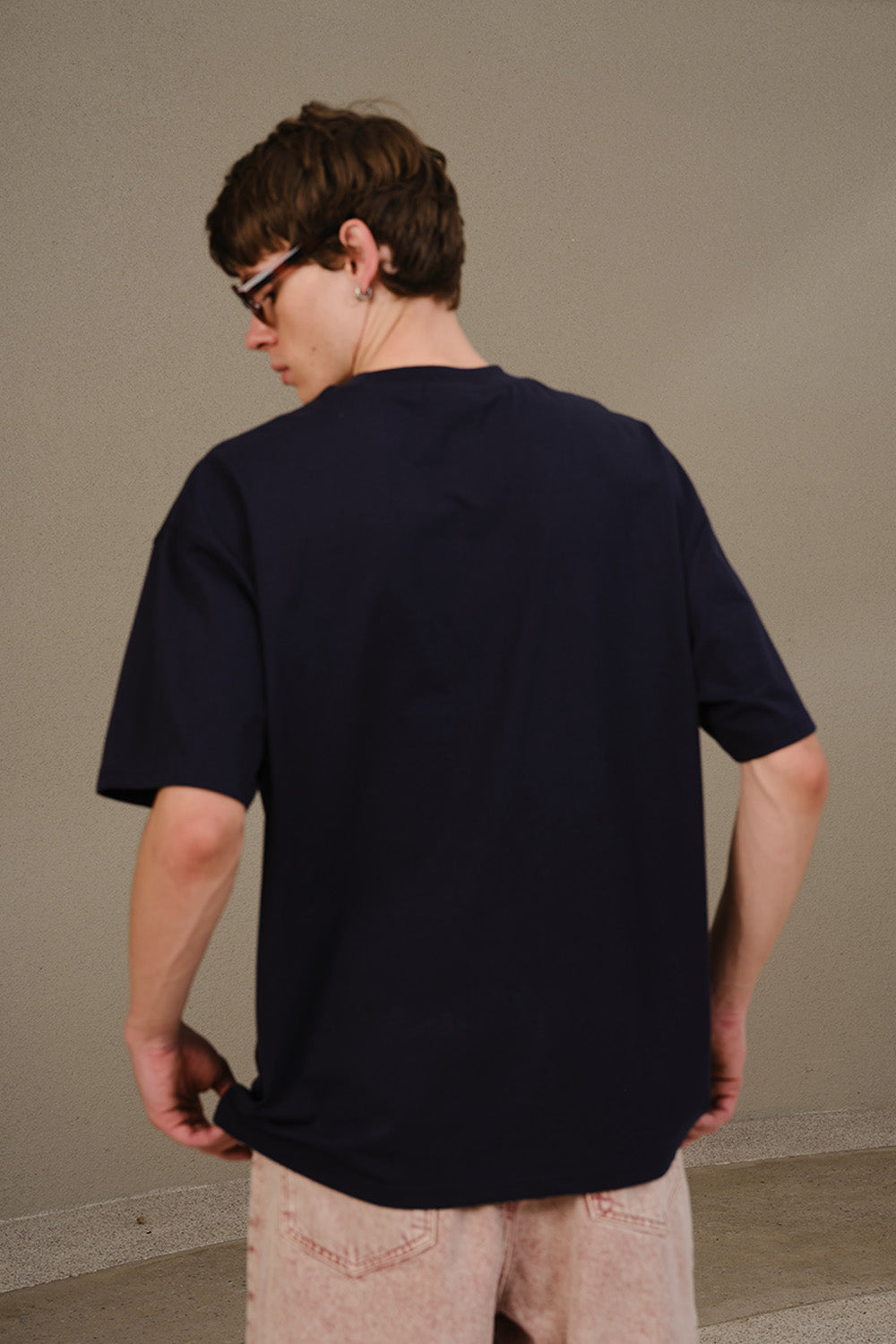 Playboy Core Black Oversized T-shirt