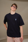 Playboy Core Black Oversized T-shirt