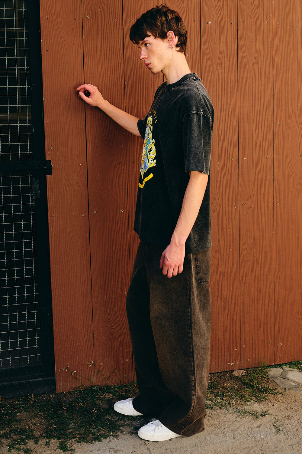 Hogwarts Heritage Faded Oversized T-shirt