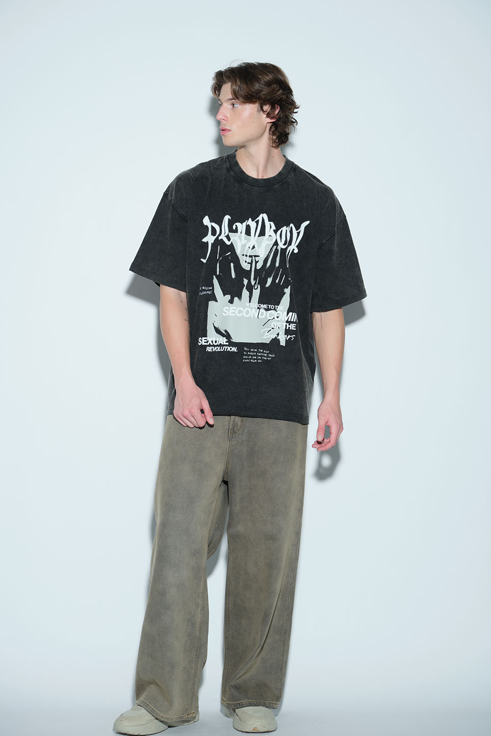 Second Coming Faded Oversized T-shirt