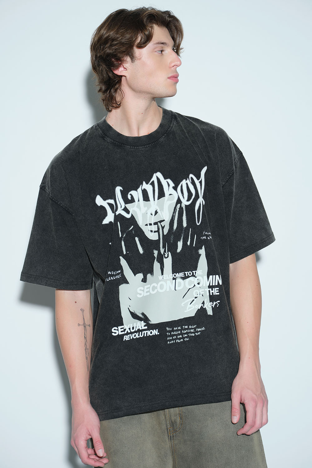 Second Coming Faded Oversized T-shirt