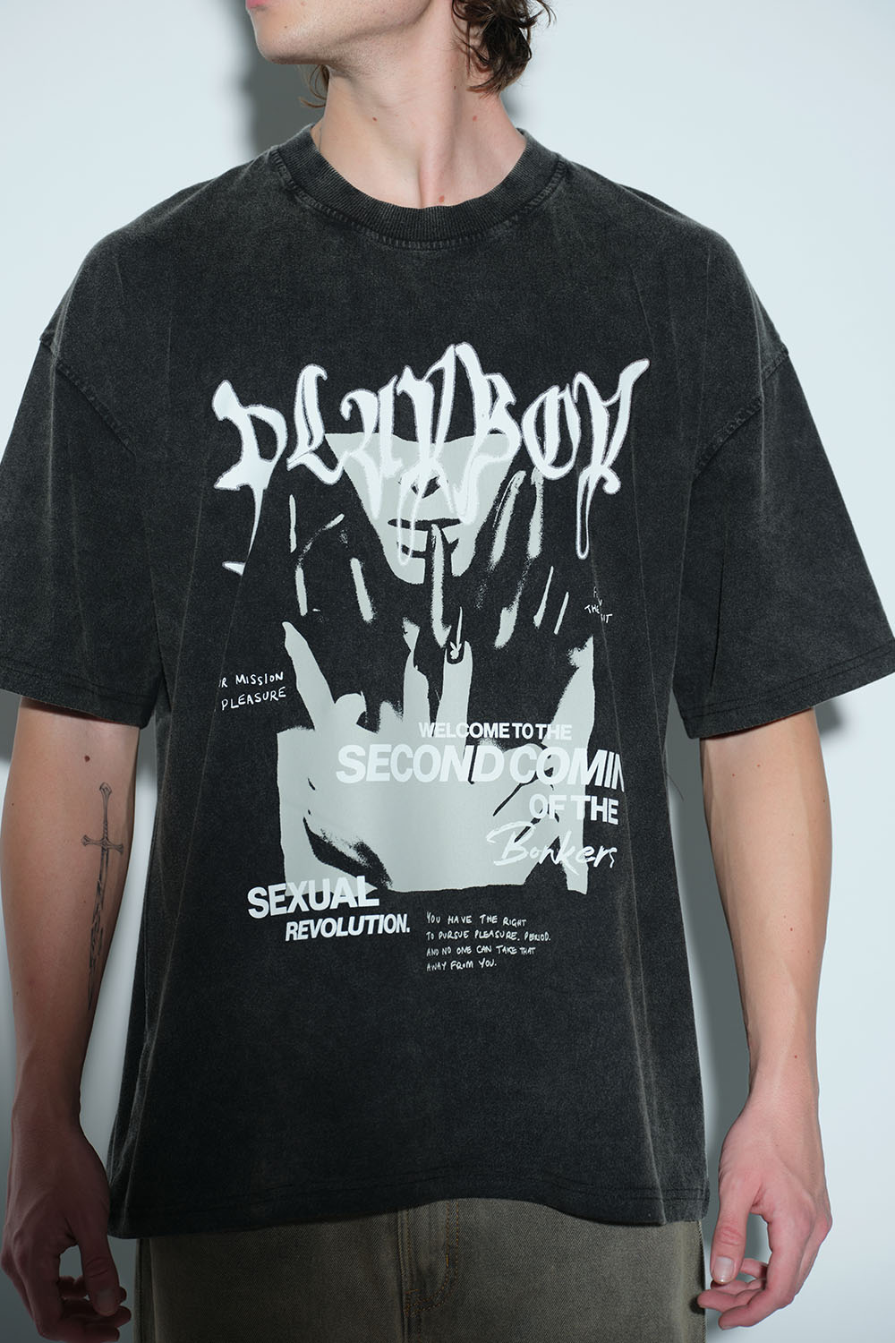 Second Coming Faded Oversized T-shirt