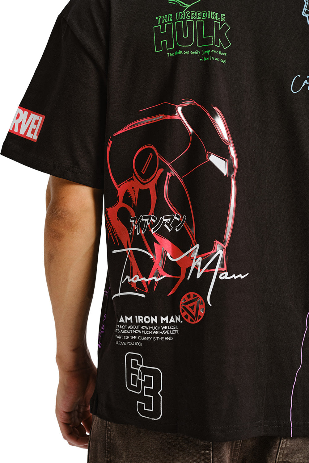 Marvel Assemble Oversized T-shirt