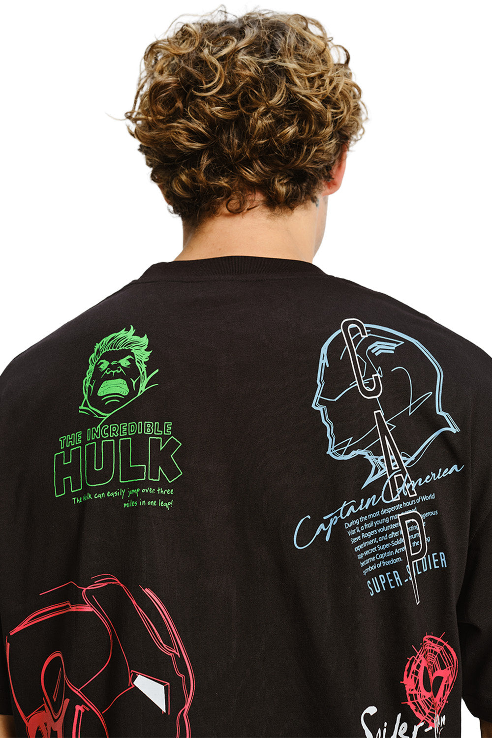 Marvel Assemble Oversized T-shirt