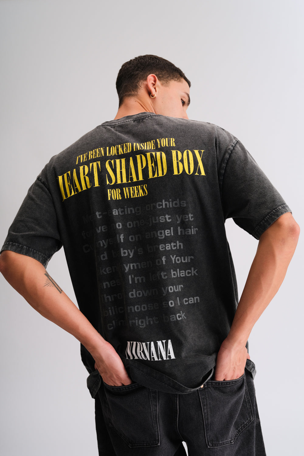 Black Nirvana Oversized T-shirt