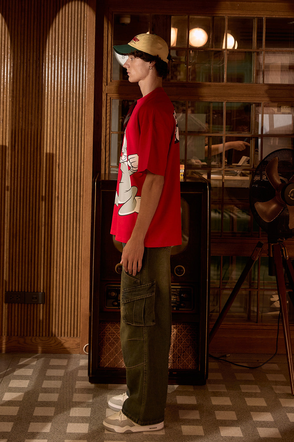 Bugs Bunny Red Oversized T-shirt