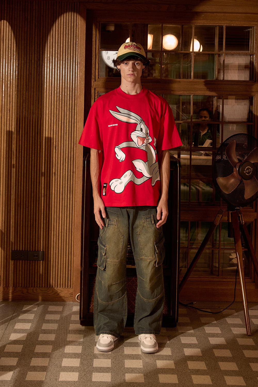 Bugs Bunny Red Oversized T-shirt