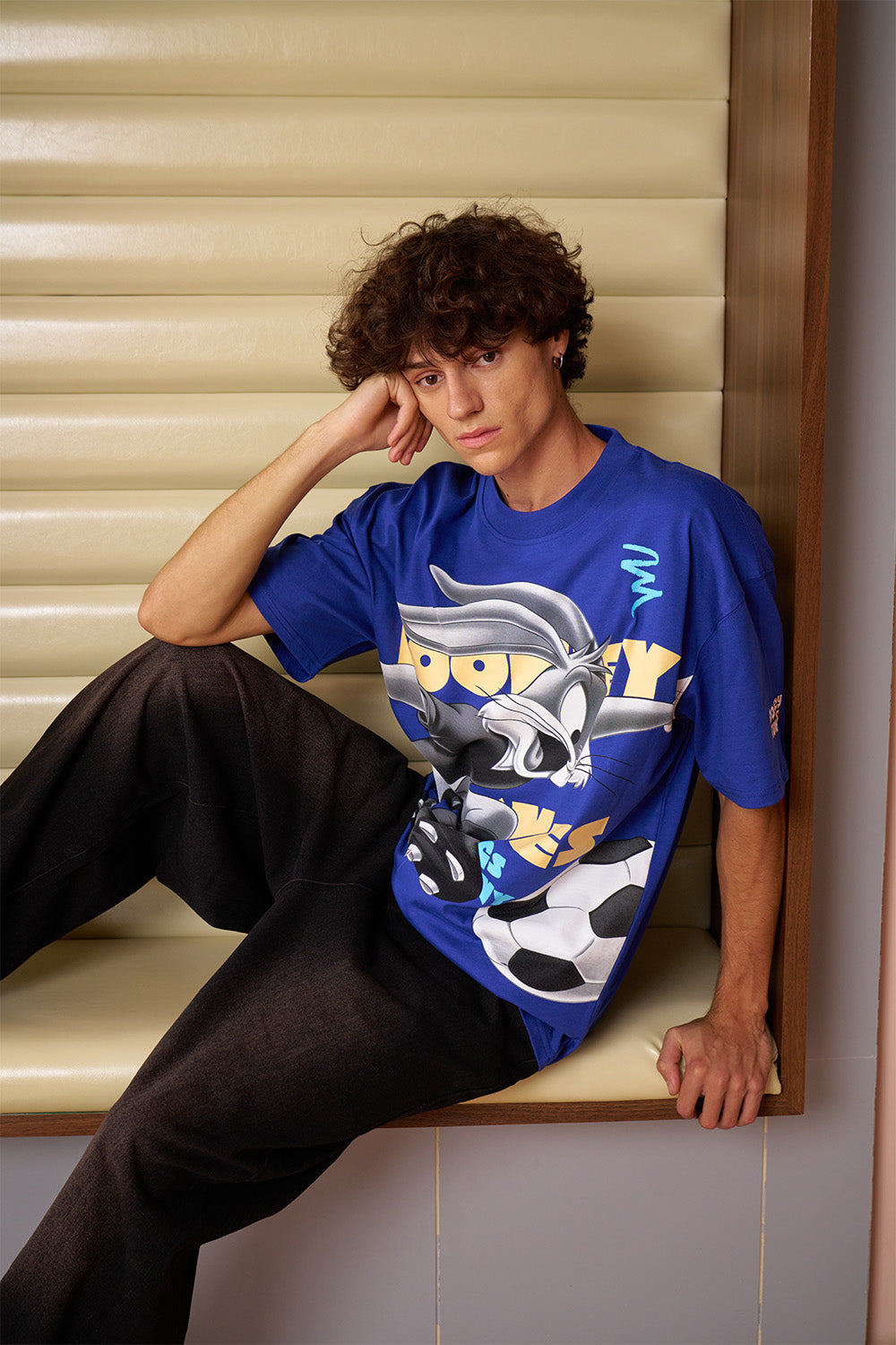 Football Bunny Oversized T-shirt