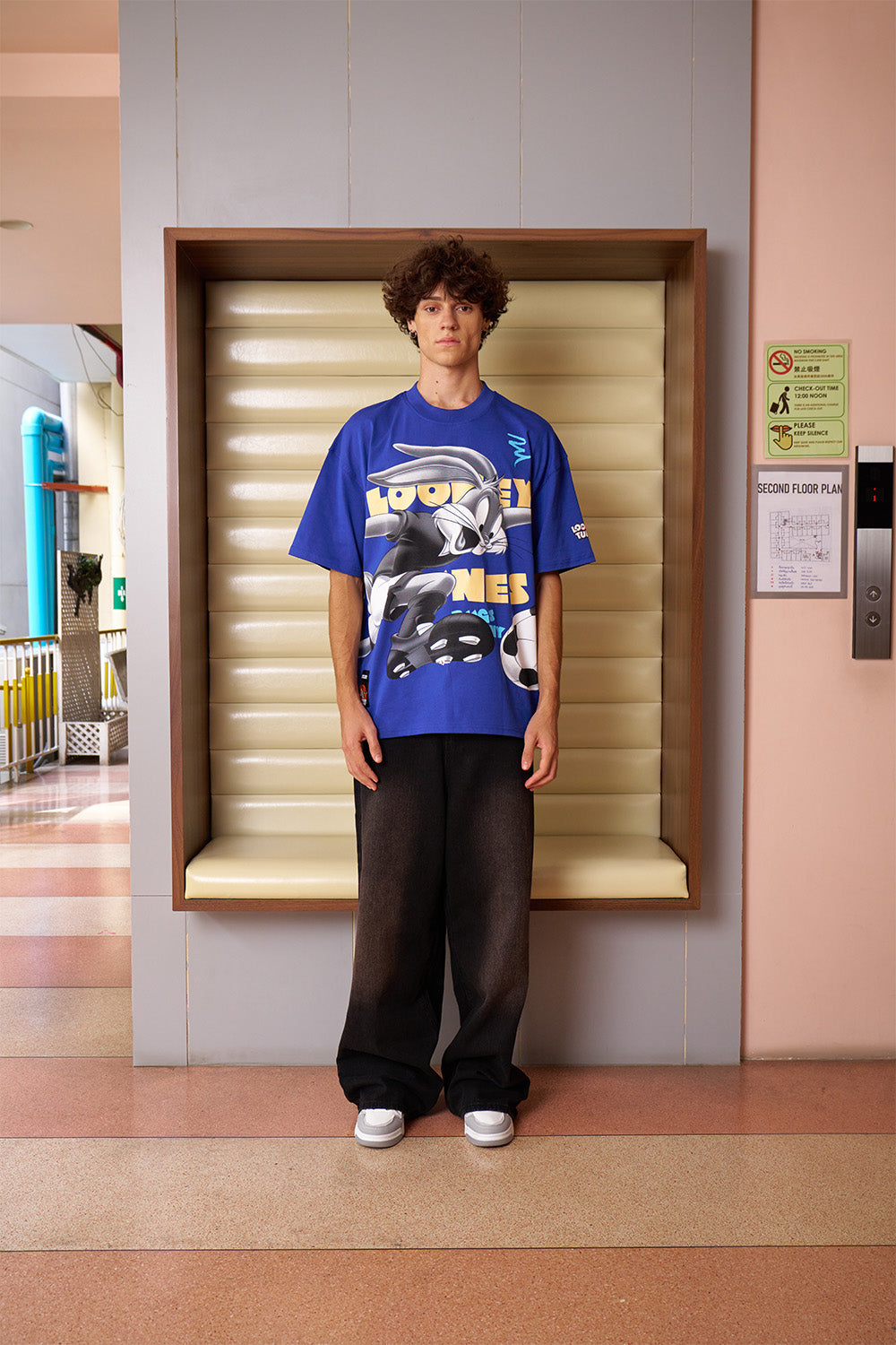Football Bunny Oversized T-shirt