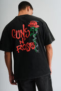 Official Guns N Roses Faded Oversized T-shirt