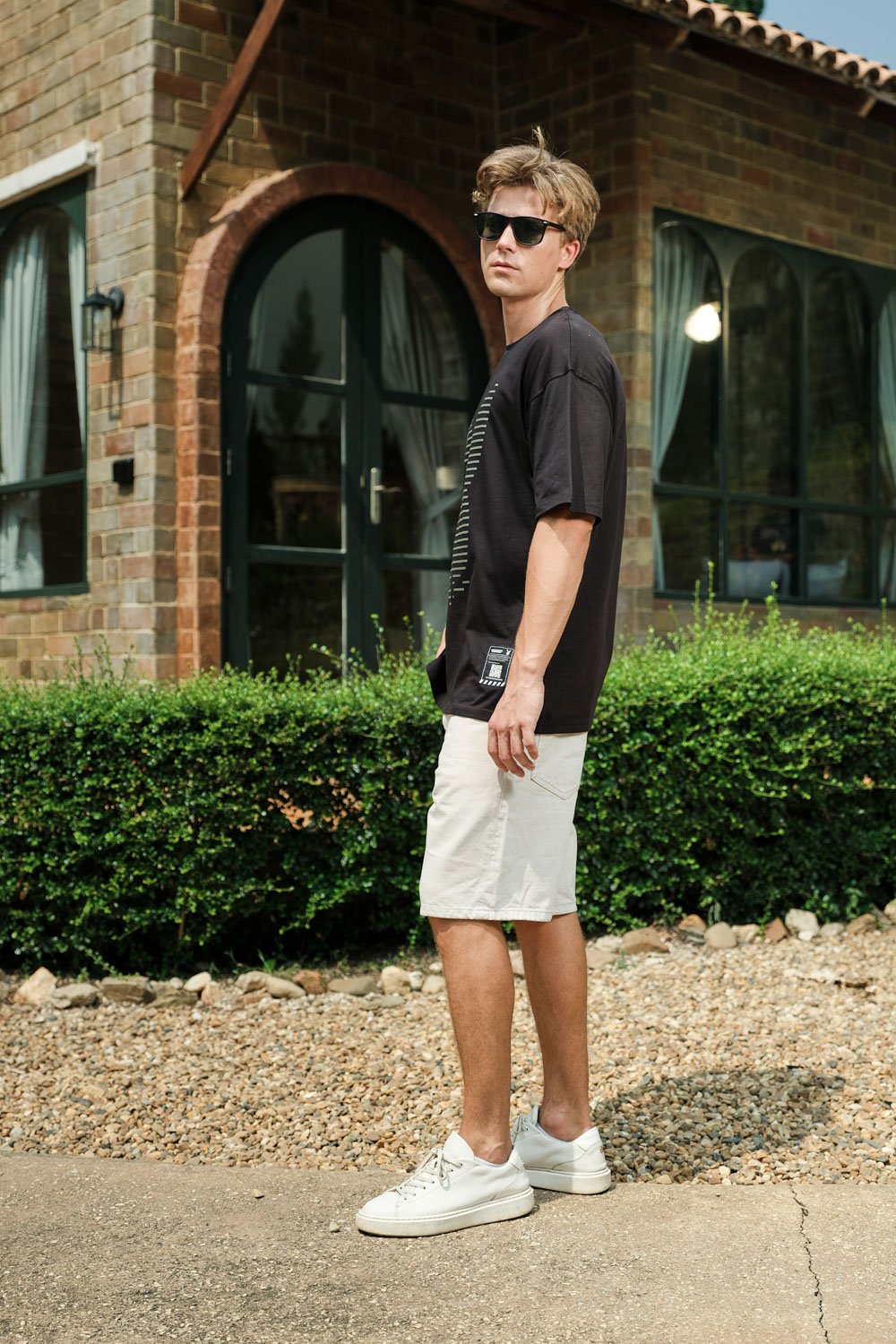 PlayBoy HD Print Oversized T-shirt