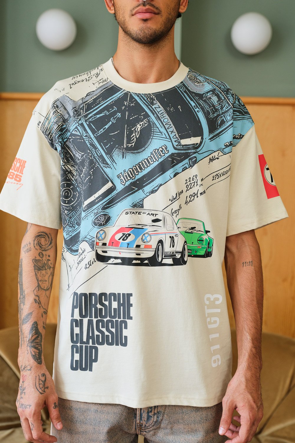 Porsche 1985 Oversized T-shirt