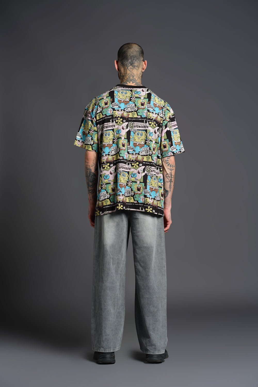 The Adventure Of SpongeBob Oversized T-shirt