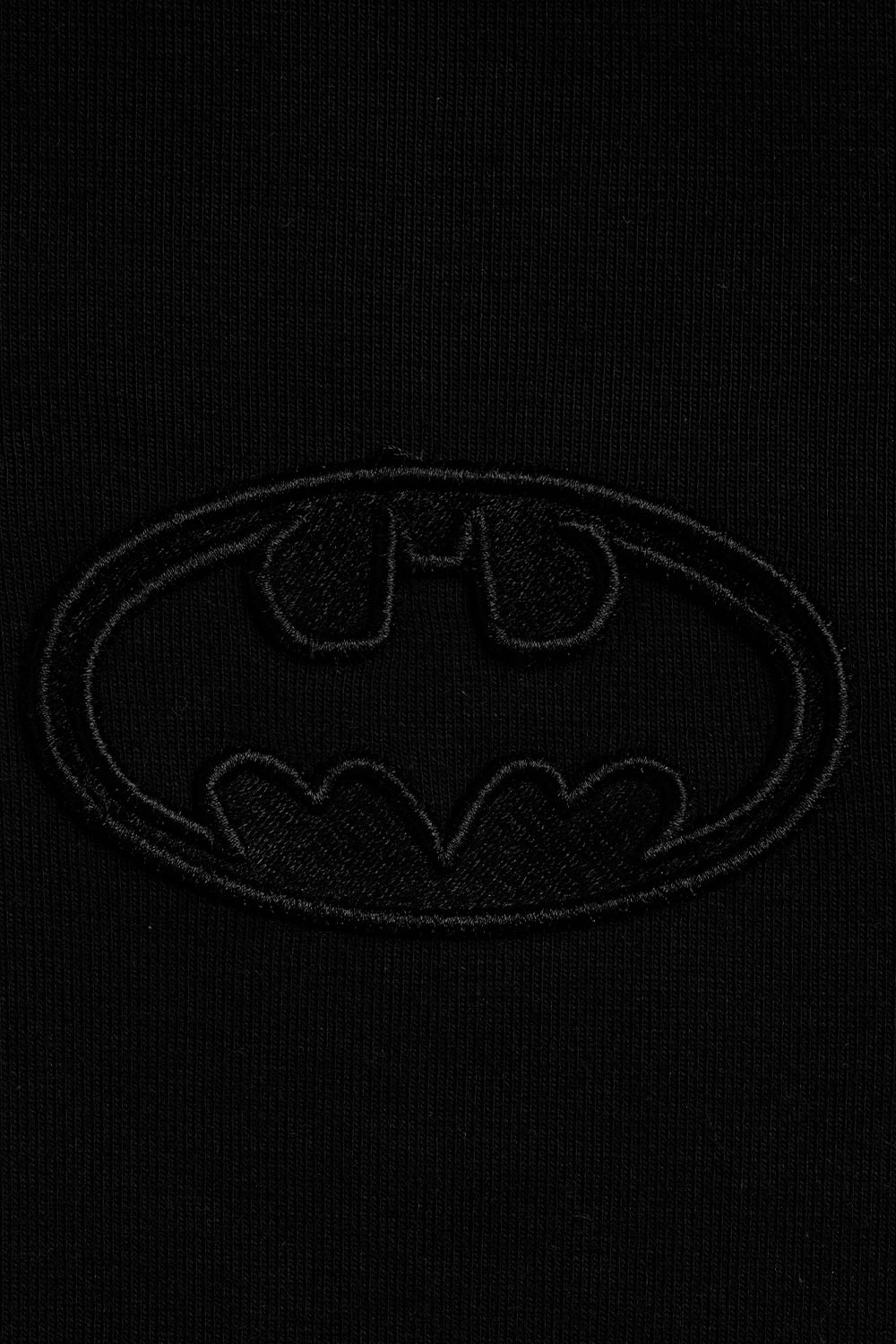 Bat Emblem Faded Oversized T-shirt