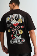 Cosmopolitan Black Oversized T-shirt