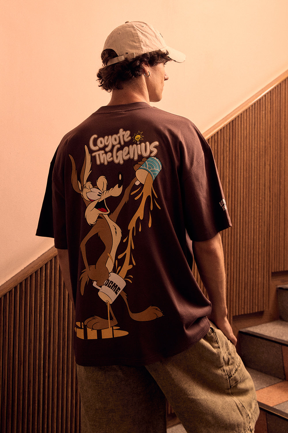 Coyote The Genius Oversized T-shirt