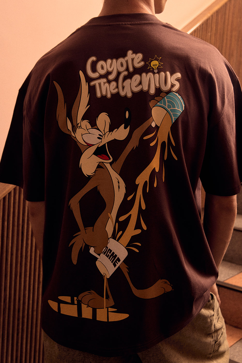 Coyote The Genius Oversized T-shirt
