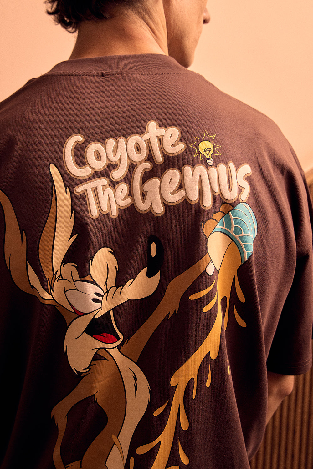 Coyote The Genius Oversized T-shirt