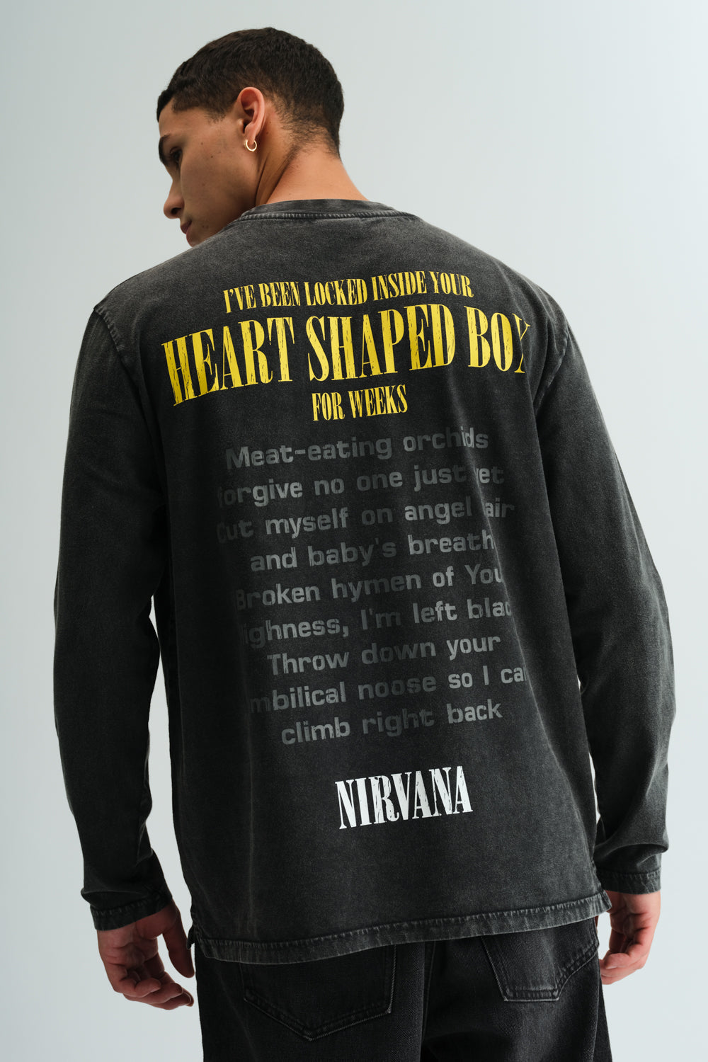 Nirvana Black Full Sleeves T-shirt